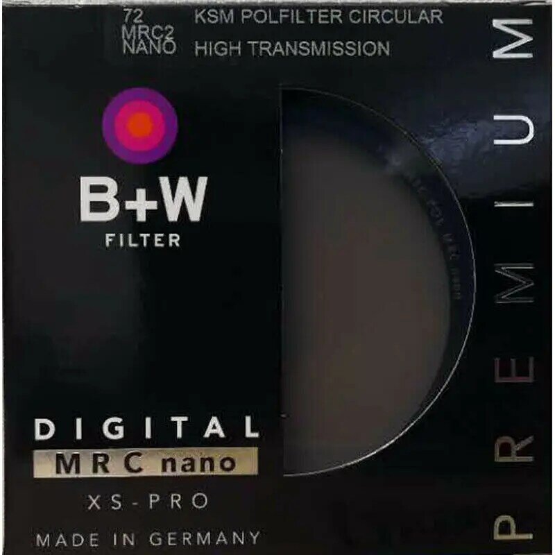 B + W CPL Digital XS-PRO MRC Nano Haze filtro KSM polarizador/polarizador CIR-PL multicapa protector