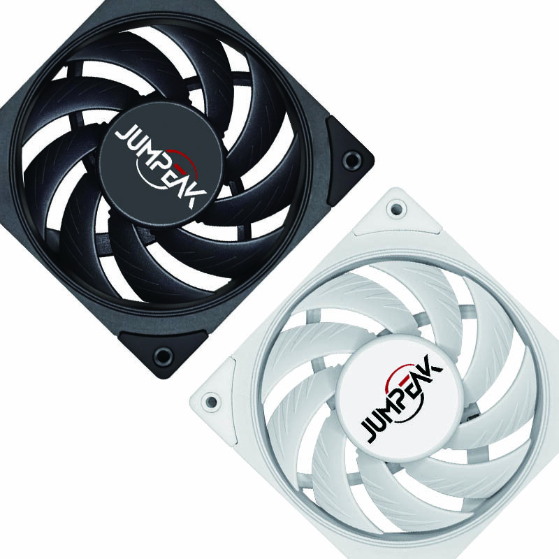 Jumpeak-ventilador de alto rendimiento para PC, sistema de refrigeración de CPU, 4 pines, PWM, 2500mm, rodamiento FDB, silencioso, 12cm, 120 RPM