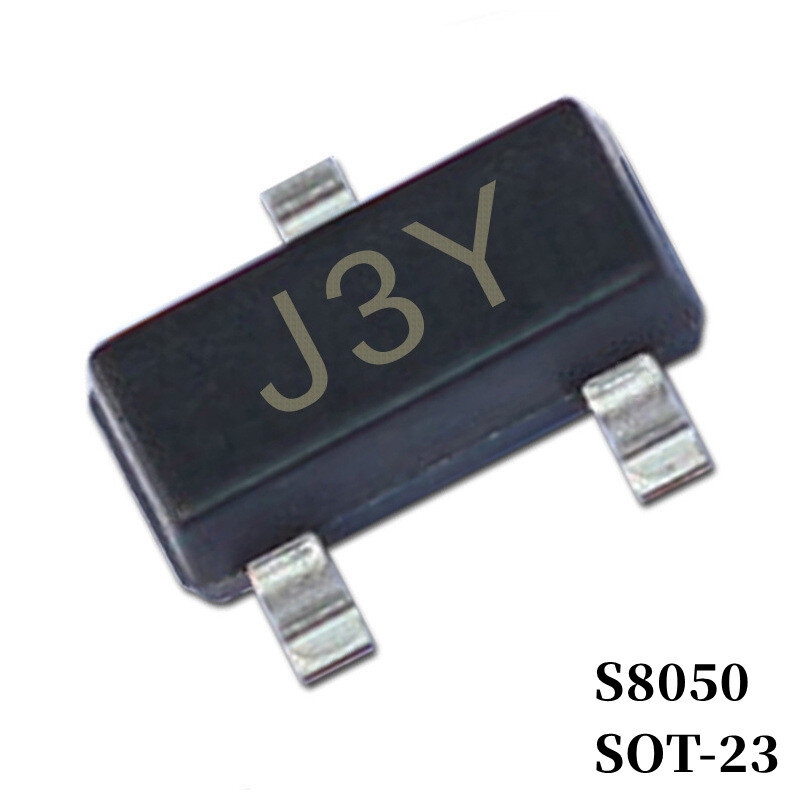 SMD 트랜지스터 SOT-23 NPN PNP 바이폴라 증폭기 트랜지스터, S9012, S9013, S9014, S9015, S8050, S8550, 50 ~ 2000 개