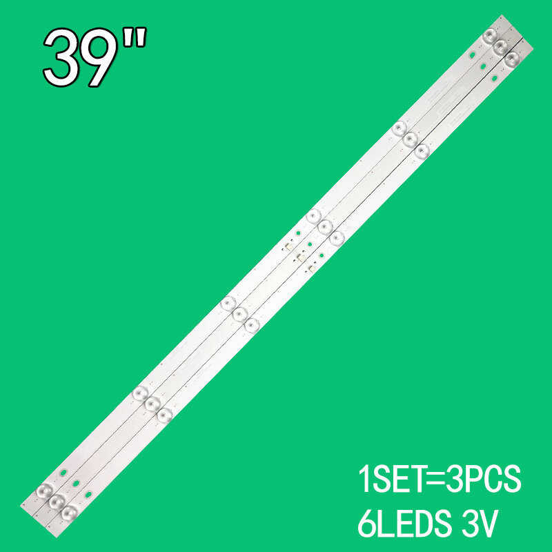 LED backlight strip For LB-C390X15-E7-A-G01-RF2 RF-AB390E30-0601S-05 CRH-Z39E20003030060363BREV1.0B 39E2000