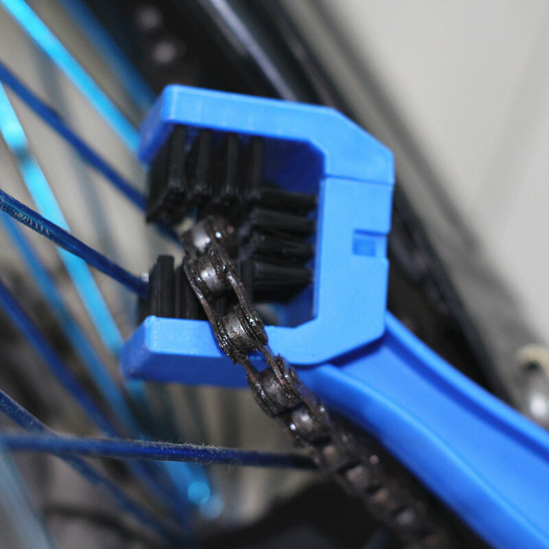 Przenośny łańcuch czystsze motocyklowe łańcuch rowerowy szosowe szczotka do czyszczenia do czyszczenia rowerów narzędzia motocyklowe narzędzie do konserwacji do czyszczenia łańcucha