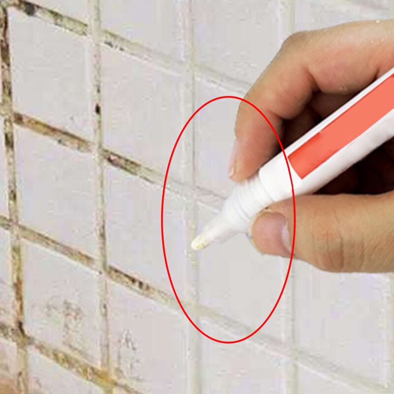 ปากกามาร์กเกอร์ Ubin dapur ติดกระเบื้องแห้งเร็วทันทีป้องกันแม่พิมพ์สำหรับใช้ในห้องน้ำบ้านกันน้ำ