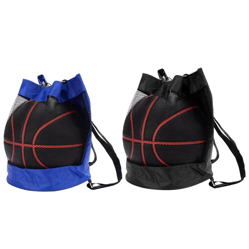 حقيبة ظهر رياضية ، لتخزين كرة السلة وكرة القدم والكرة الطائرة والخارجية G99D