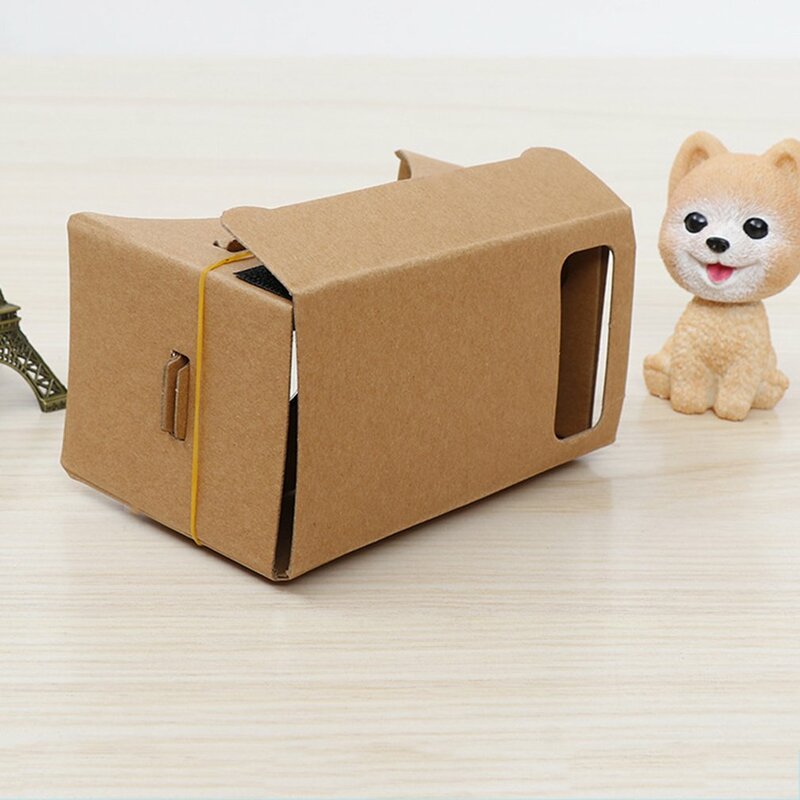 New Feeling 3D for Google Cardboard Glasses VR Virtual Reality for iPhone Mobile Phone High Configuration Clearly Amplify