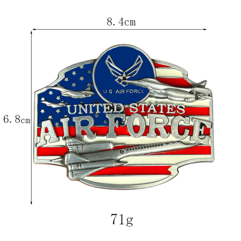 Fighter USAF belt buckle Western Cowboy Euro-American