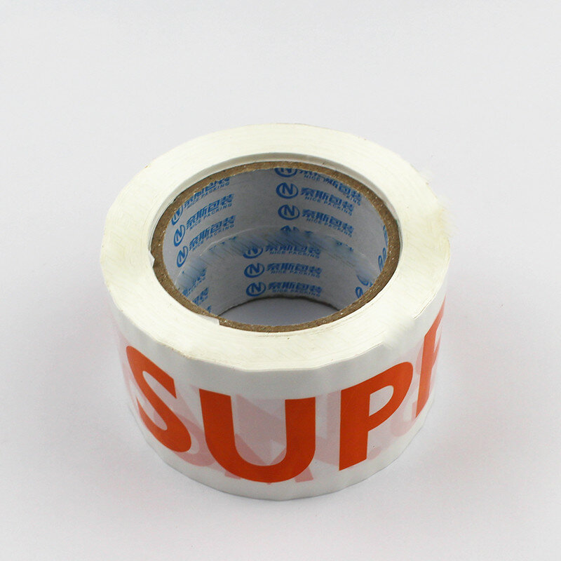 Embalagem Opp fita de vedação com sua empresa, Cor adesiva Bopp, Custom Made, Preço barato, Produto personalizado