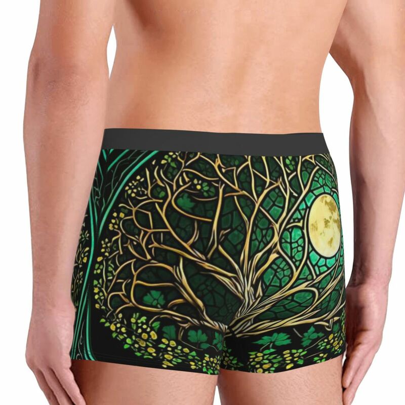 The Tree Of Life Underpants Cotton Panties Men's Underwear Ventilate Shorts