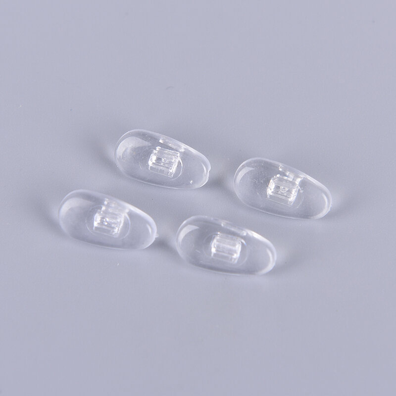 5Pairs/Lot Silicone Nose Pad Comfortable Rubber Silicone Glasses Anti Slip Aluminum Conductor Nose Pads