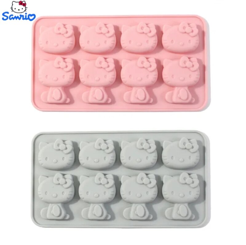 Силиконовая форма для льда «Hello Kitty» Sanrio, симпатичная форма Kuromi «сделай сам» для шоколада, печенья, инструмент для выпечки, форма для сладостей «Моя Мелодия», подарок