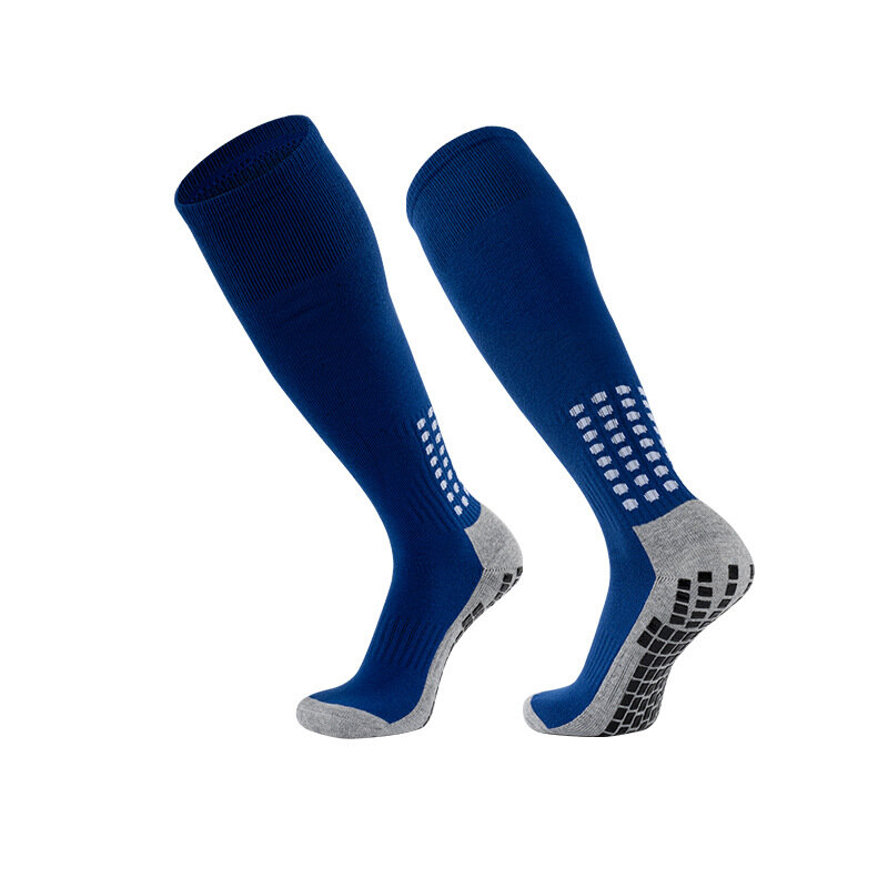 Chaussettes de football longues anti-ald pour hommes, tube d'entraînement professionnel, serviette en silicone épaissie, sports astronomiques