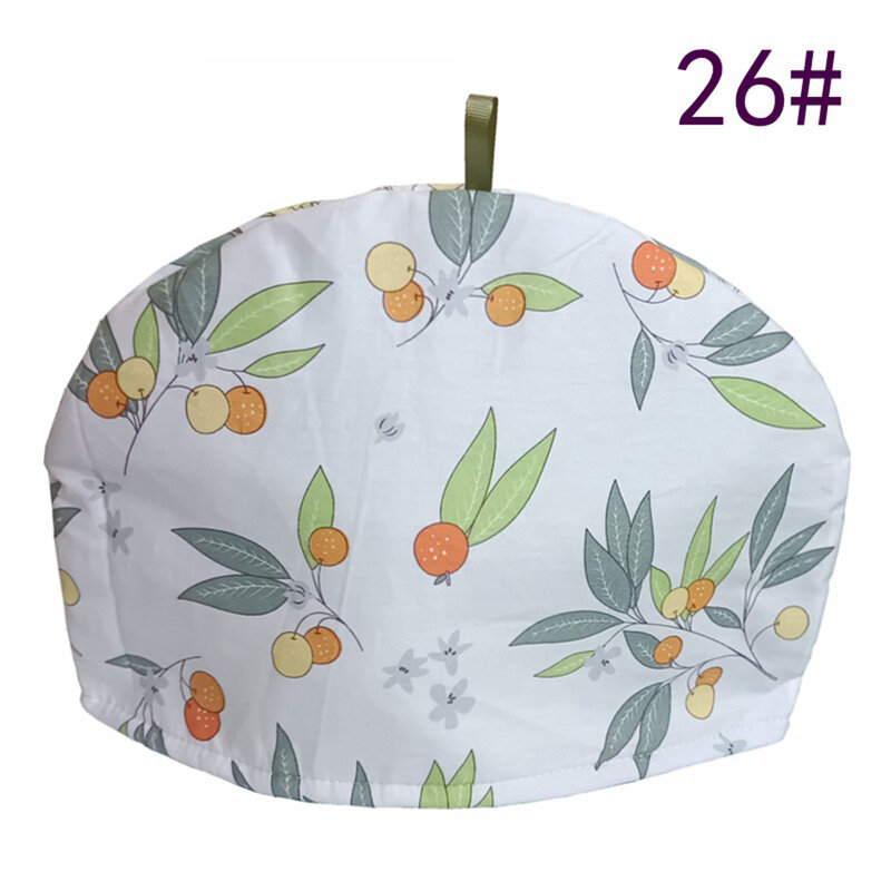 1pc Insulated Teapot Cover Comfort Cotton Novelty Kitchen Hood Teapot Thermal Insulation Dust Cover Decorated Household