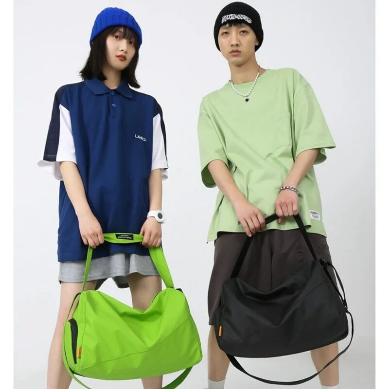 Вместительная спортивная сумка для фитнеса, новая модная сумка-тоут для сухого и влажного спорта с разделением, водонепроницаемая сумка для стирки тела
