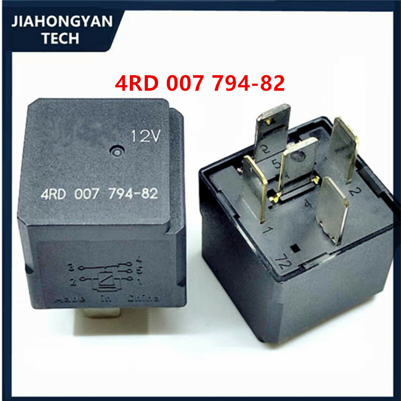 Asli 4RD 007 794 kasih-72-82 5-pin 12V untuk Hella otomotif relay 4RD007794-82 4RD007794-82
