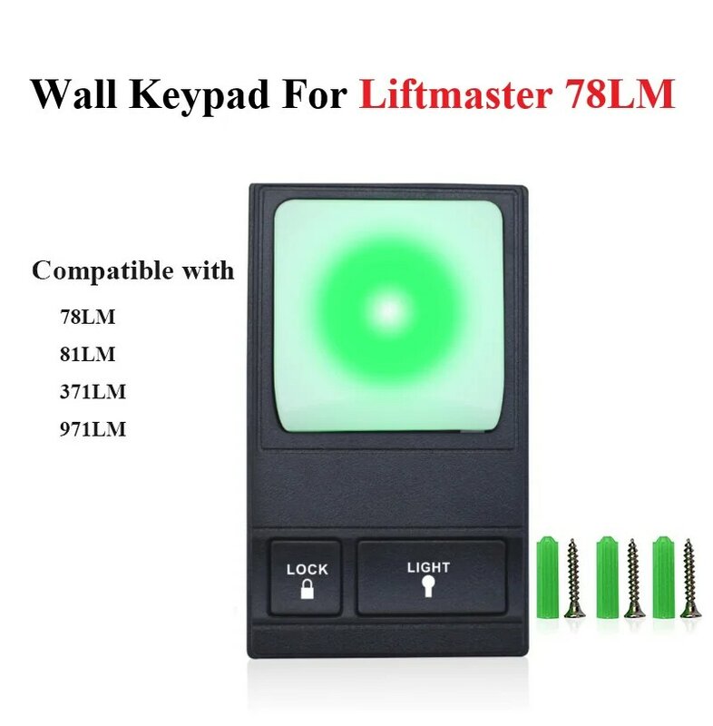 Untuk Lift Master 78LM multi-fungsi Keypad kontrol dinding garasi Keypad jarak jauh