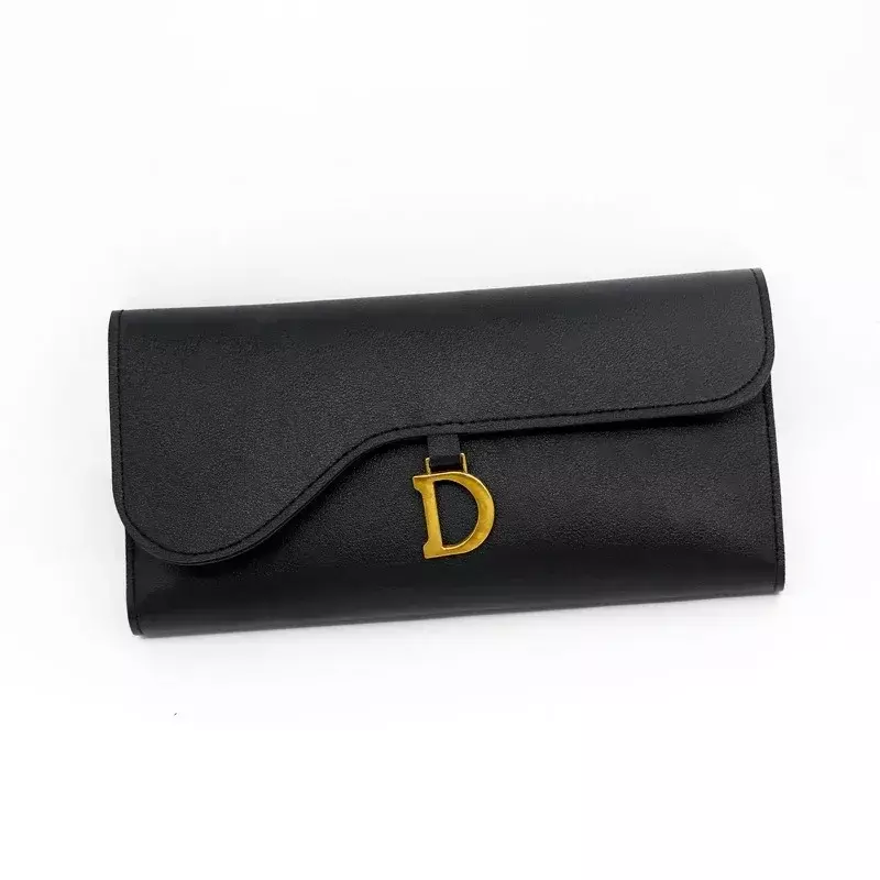Modna luksusowa Mini portmonetka wielofunkcyjna portfel ze skóry PU portfel krótkich małych, wielkarciowych, damskich kopertówek