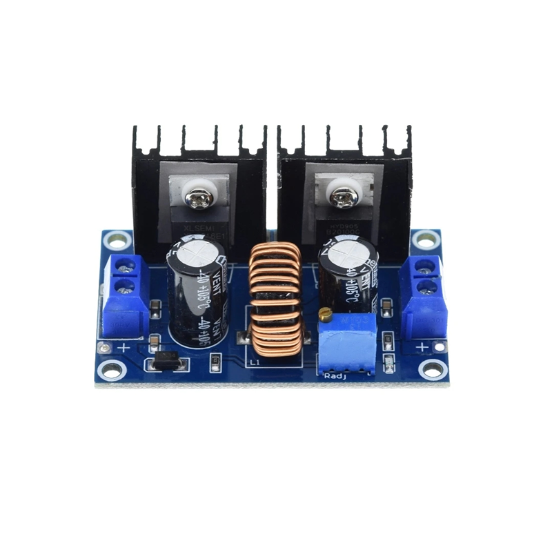 Módulo de placa reductor XL4016 PWM ajustable, 4-36V a 1,25-36V, máximo 8A, 200W, DC-DC, reductor, convertidor, fuente de alimentación