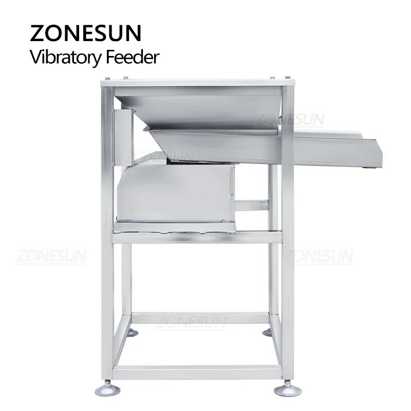 Zonesun สายการผลิตเม็ด ZS-VF50แบบสั่นเครื่องป้อนผงถั่วแบบแม่เหล็กไฟฟ้าอัตโนมัติสายการผลิต