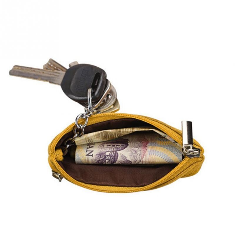 Porte-monnaie en cuir PU pour femmes, petits sacs à monnaie, portefeuilles de poche, porte-clés, étui, mini poudres fonctionnelles, porte-cartes à fermeture éclair