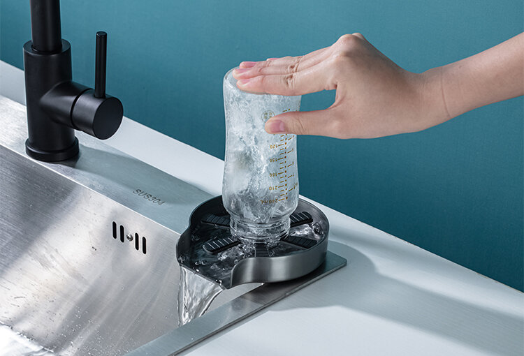 Water Saving Cup Washer Glass Rinser, Barras Inteligentes, Casa, Cozinha, 2022, Novo