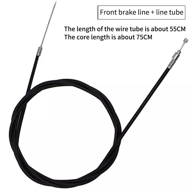 Bicycle Brake Cable Front And Rear Brake Stainless Steel Brake Cable Front Brake Cable 75cm Rear Brake Cable 175cm