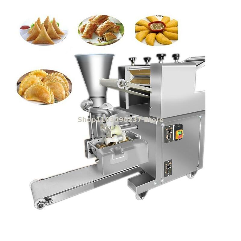 Máquina automática Dumpling Gyoza Wrapper, Empanada Samosa Tabletop Dumpling Maker, pele que faz a máquina, 110V, 220V