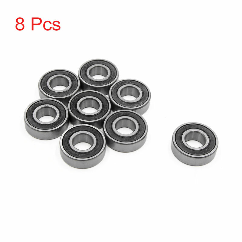 Motoforti 8pcs 6202-2RS Scooter Motorcycle Sealed Deep Groove Ball Bearing 35 x 15 x 11mm