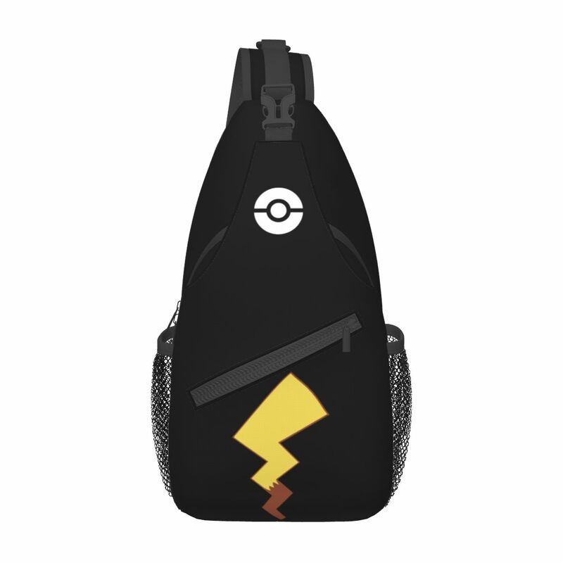 Pokémon Crossbody Bag para homens e mulheres, Pikachu, Pack, Mochila, Cinto, Merch, Moda