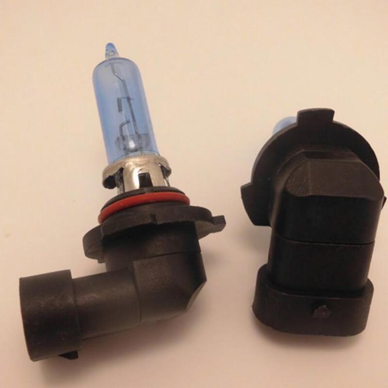 Lámpara halógena resistente a los rayos UV para faro delantero de coche, de fácil instalación bombilla halógena, útil para estacionamiento, 2 piezas