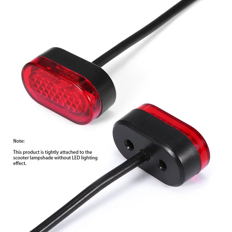 10x Elektro roller Rücklichter LED Heck kotflügel Lampen schirm Bremse hinten Lampen schirm für Xiaomi Mijiam365 Roller Skateboard