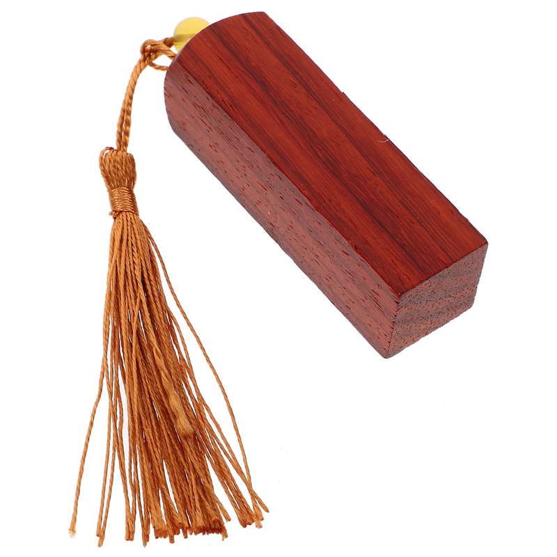 Leere Siegel chinesische Yinni Pad Holz Holz Stempel Handwerk für DIY