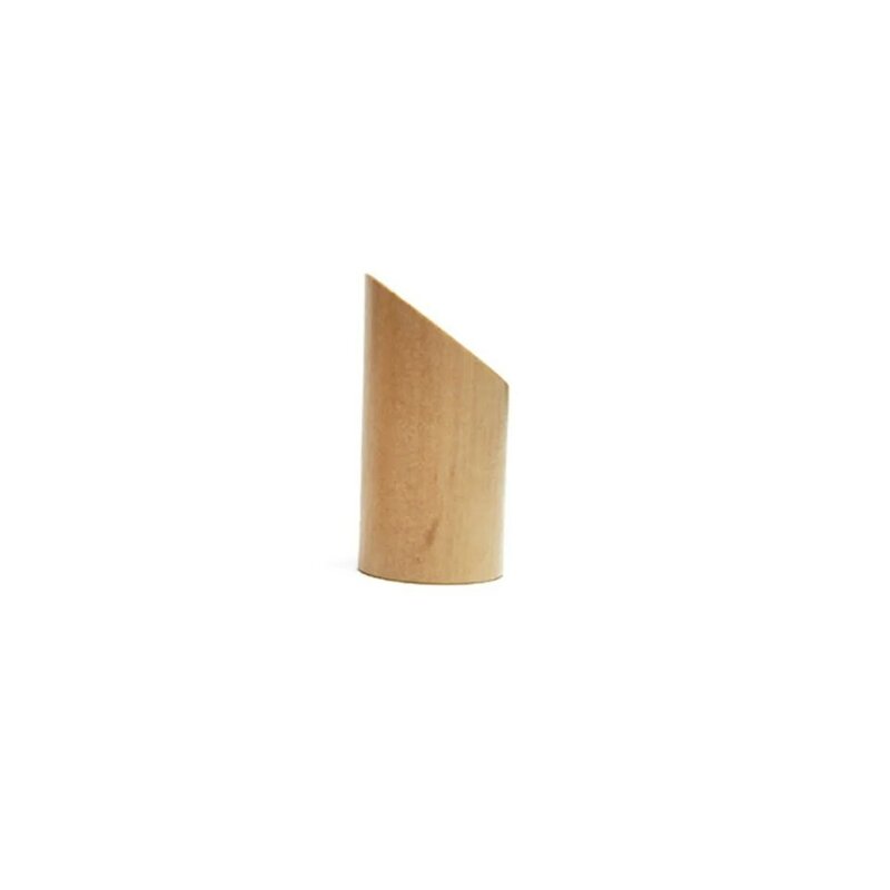 Gancho cilíndrico de madeira maciça com parafuso, gancho, tubo da expansão, sala de estar, quarto, loja, cozinha
