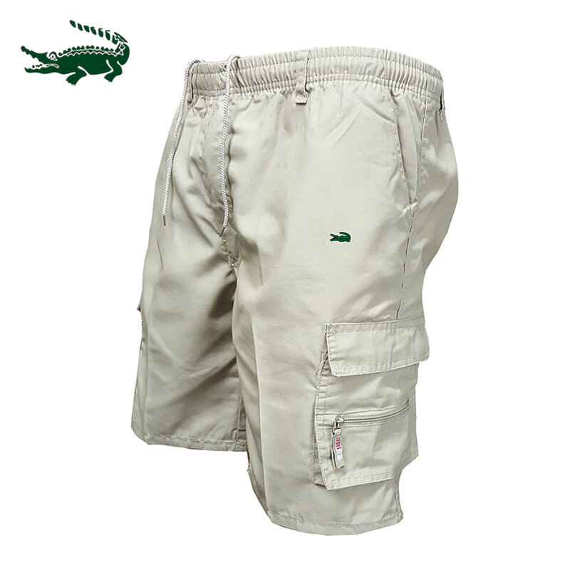 Мужские брюки-карго с карманами, брюки на молнии для занятий спортом на открытом воздухе, бега, весна-лето 2023