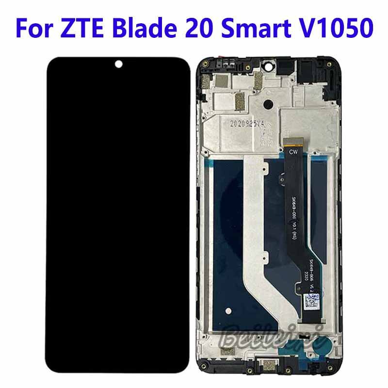 Pantalla LCD táctil para ZTE Blade 20 Smart V2050, montaje de digitalizador, accesorio de repuesto