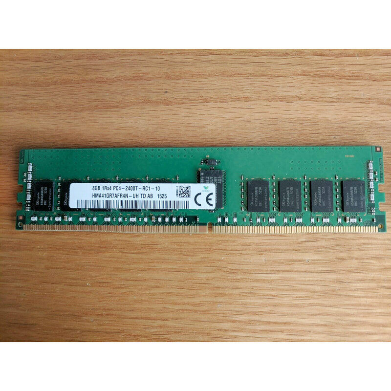 Piezas de memoria RAM para HMA41GR7AFR4N-UH, memoria de servidor de alta calidad, 8GB, 1RX4, RDIMM, REG, 1 PC4-2400T