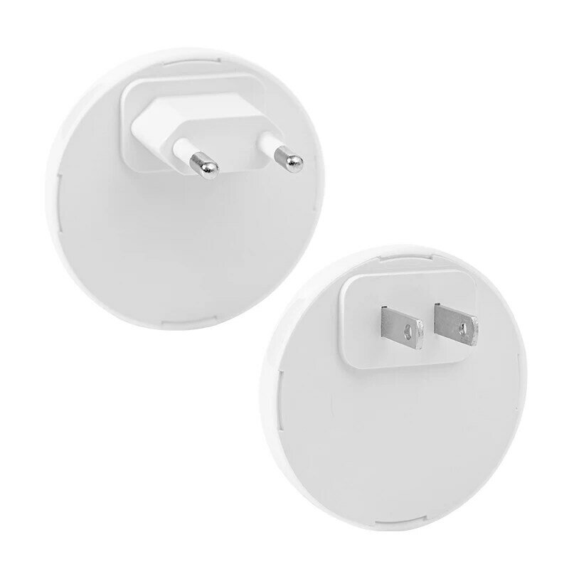 Light Sensor ไฟ LED กลางคืน Light EU/US Plug-In โคมไฟผนังห้องนอนห้องครัว Corridor บันไดเด็กตกแต่งห้องไร้สาย lampu Tidur