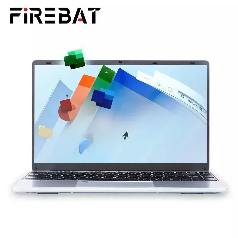 FIREBAT-ordenador portátil A14 Intel N5095, Notebook de 14,1 pulgadas, 16GB LPDDR4 RAM, 512GB 1TB SSD, ligero, para negocios, FHD, con huella dactilar