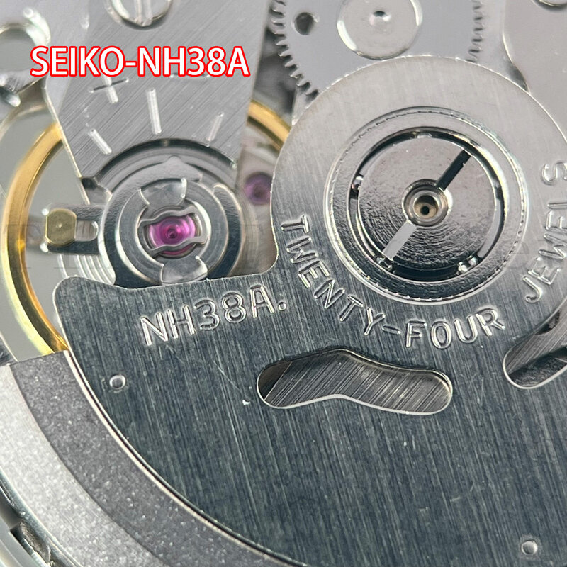 Seiko Sii自動移動、本物の時計、nh38、nh38a