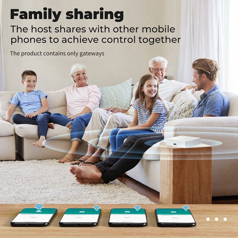 Smart Home Gateway ZigBee Bluetooth Mesh Wireless Hub Bridge App Steuerung Smart Home für Smart Home Verknüpfung