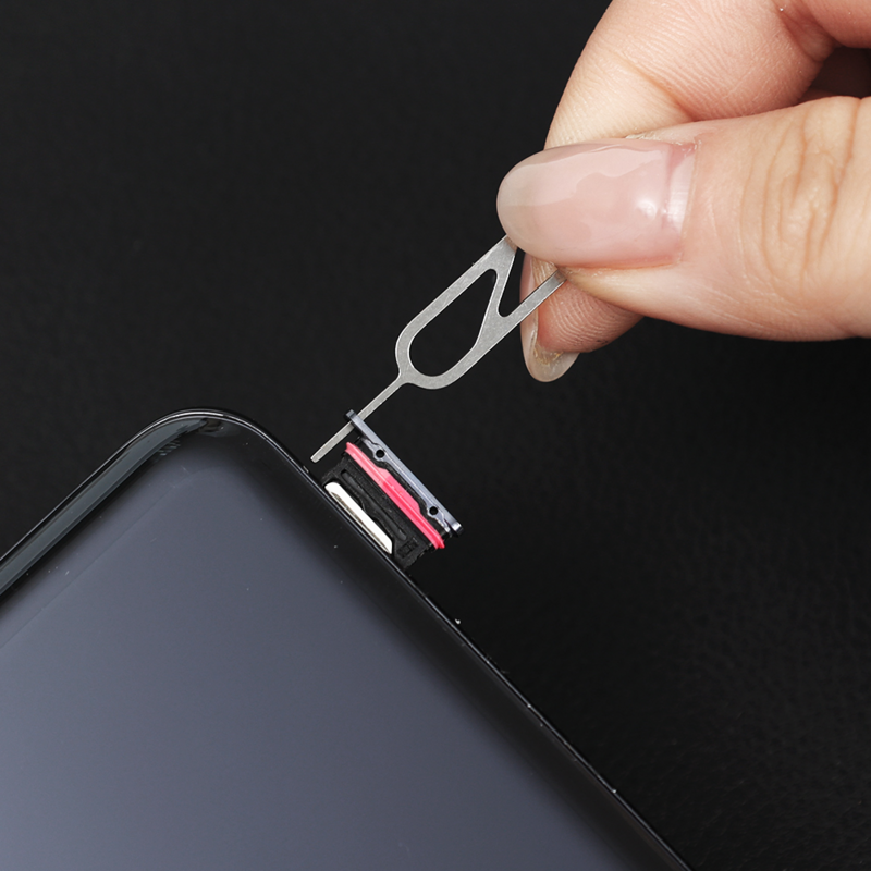 10 buah baki kartu Sim pelepas logam alat kunci jarum Pin terbuka Universal untuk IPhone 14 13 Apple Plus Huawei Xiaomi Redmi ponsel