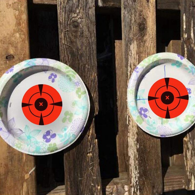 Stiker Target (kuantitas 250 buah 3 inci) Target perekat diri untuk Target berburu