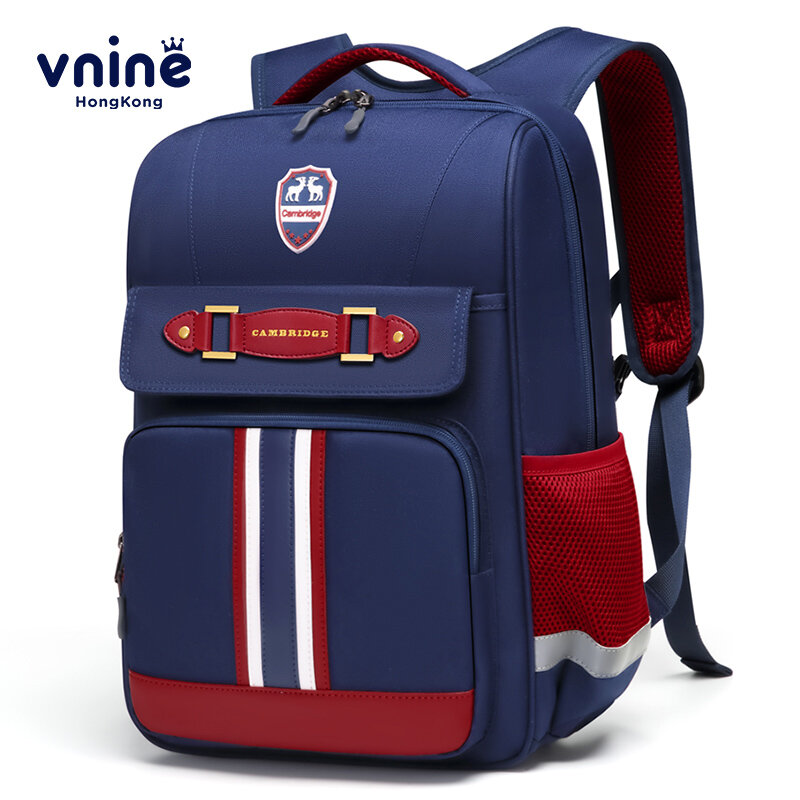 กระเป๋าเป้สะพายหลัง Vnine สำหรับเด็กหญิงและนักเรียนชั้นประถมศึกษาปีที่1-6มีความสามารถในการลดภาระ
