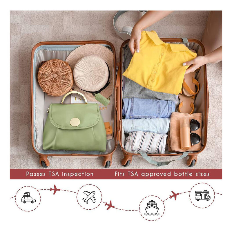 2023 Hot Sale Waterproof Durable Stylish High Quality Foldable Toiletry Bag Eco-Friendly Convenient Travel Cosmetic Bag