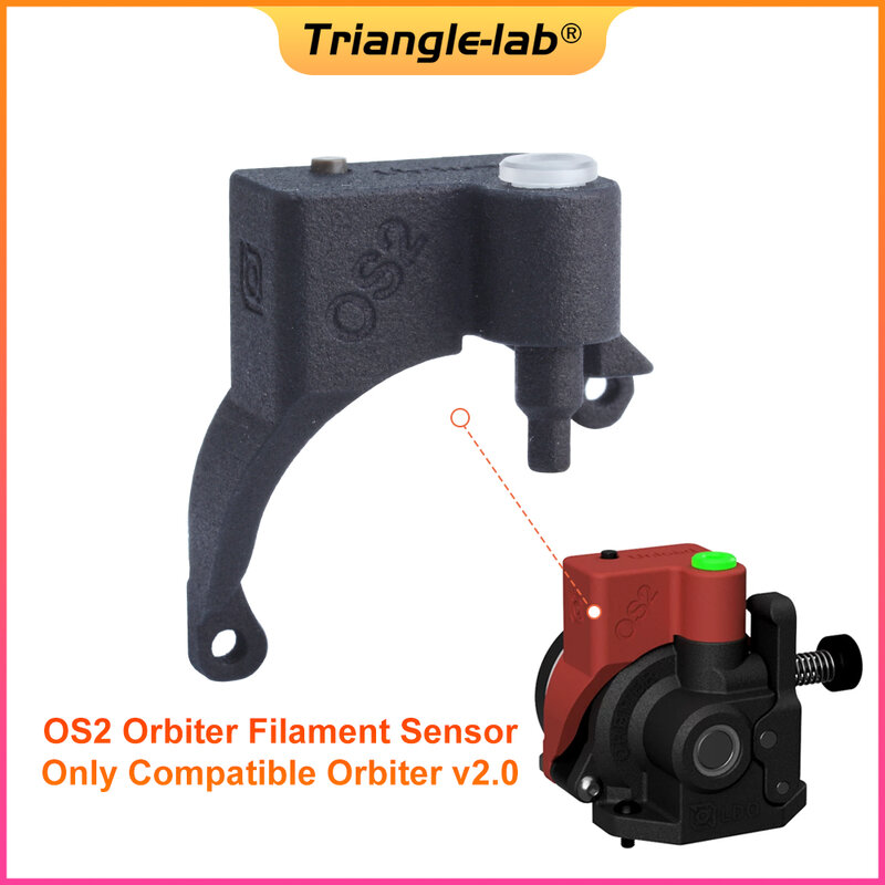Trianglelab Orbiter V2 Sensor filamen V2.2, cocok dengan pengekstrusi V1.5 V1.0 dan pengekstrusi V2.0 pencetak 3D untuk DDE