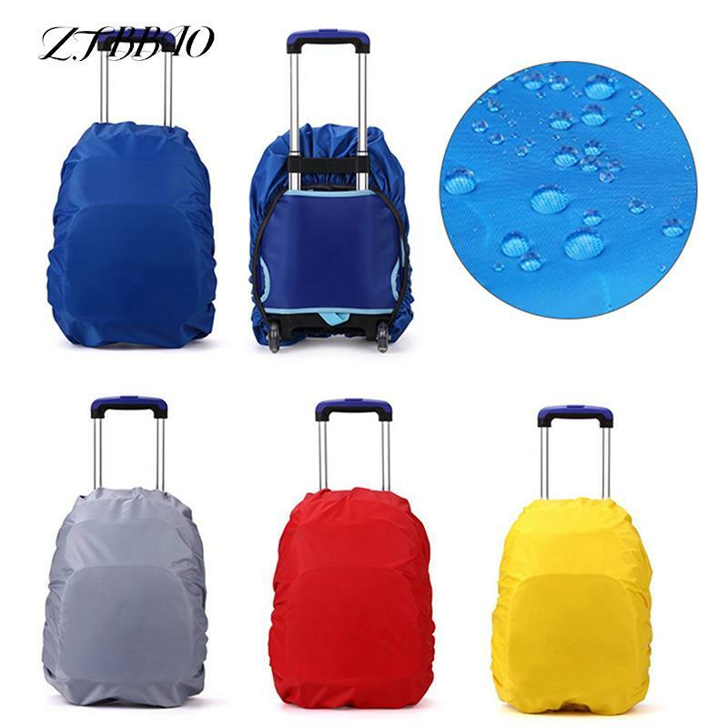Fundas protectoras impermeables para equipaje de viaje, funda protectora elástica a prueba de polvo, mochila escolar para niños