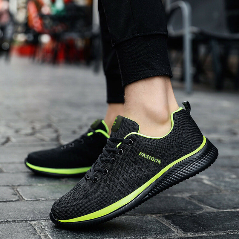 Unisex Sneakers Running Shoes Women Sport Shoes Classical Mesh Breathable Casual Shoes Fashion Moccasins Lightweight Sneakers