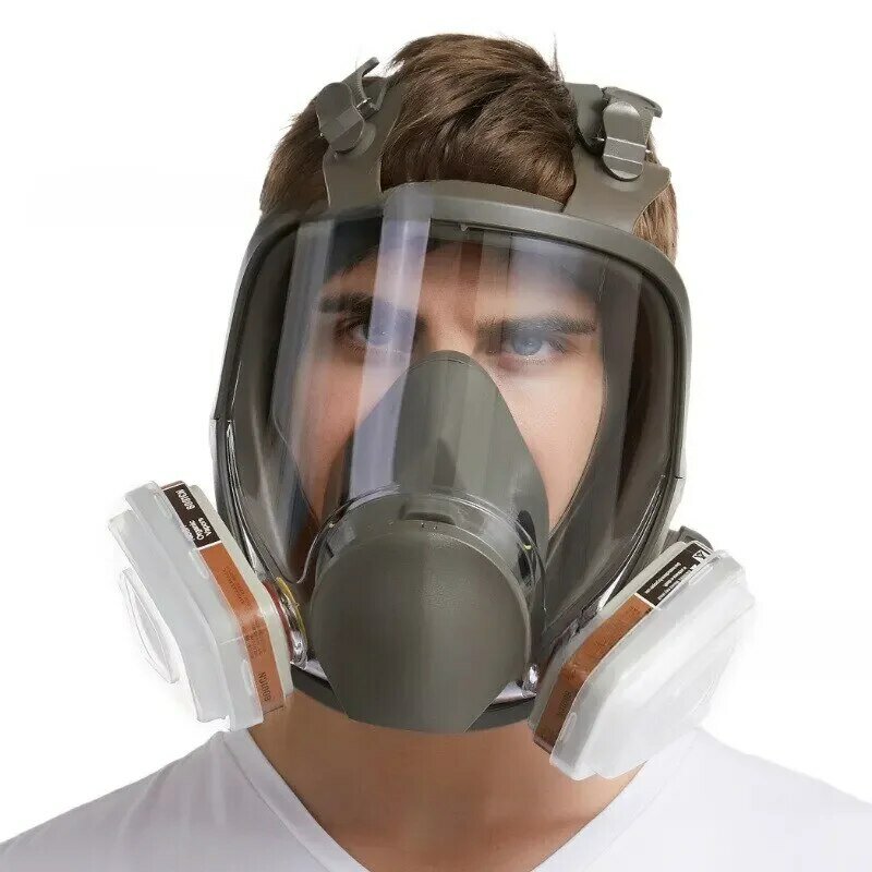 Maska przeciwmgielna 6800, farba przemysłowa, spray, szczepienie, bezpieczeństwo, praca, filtr przeciwpyłowy, pełna ochrona twarzy z formaldehydem