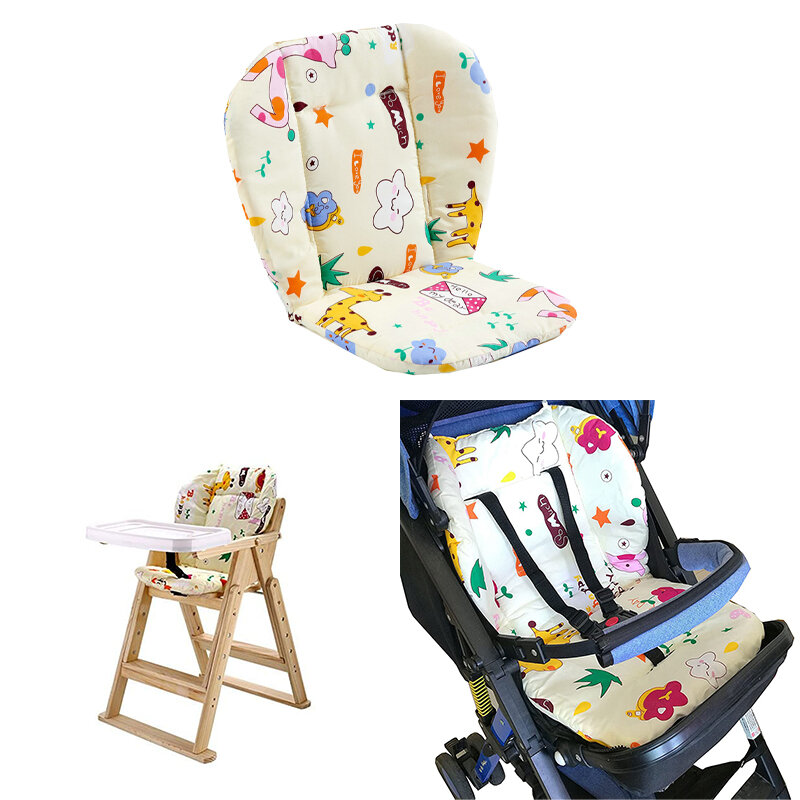 Wózek dziecięcy poduszka bawełniana niemowlęcia krzesełko dla dziecka ciepłe poduszka bawełniana