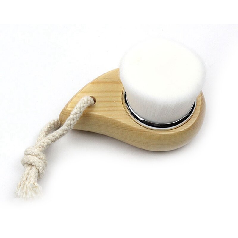 5X Soft Hair Face Wash Brushes Bamboo Charcoal Facial Brush Massage Pore Cleanser Face Beauty Skin Care Cleaning Tools