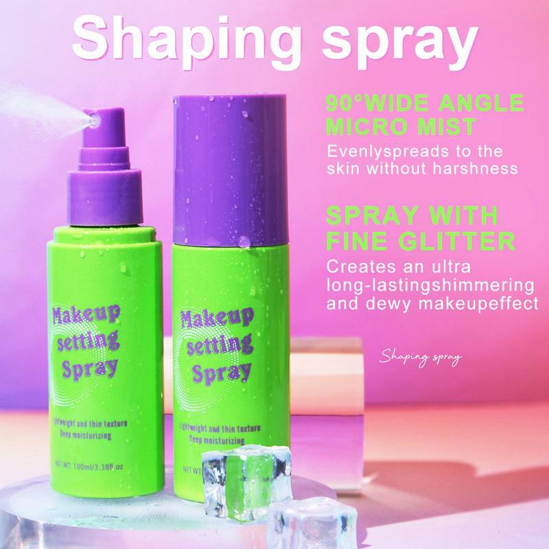Spray per il trucco Primer per il viso fondotinta Base Fixer Fix fondotinta impermeabile a lunga durata Make Up Hydrate Spray 100ml