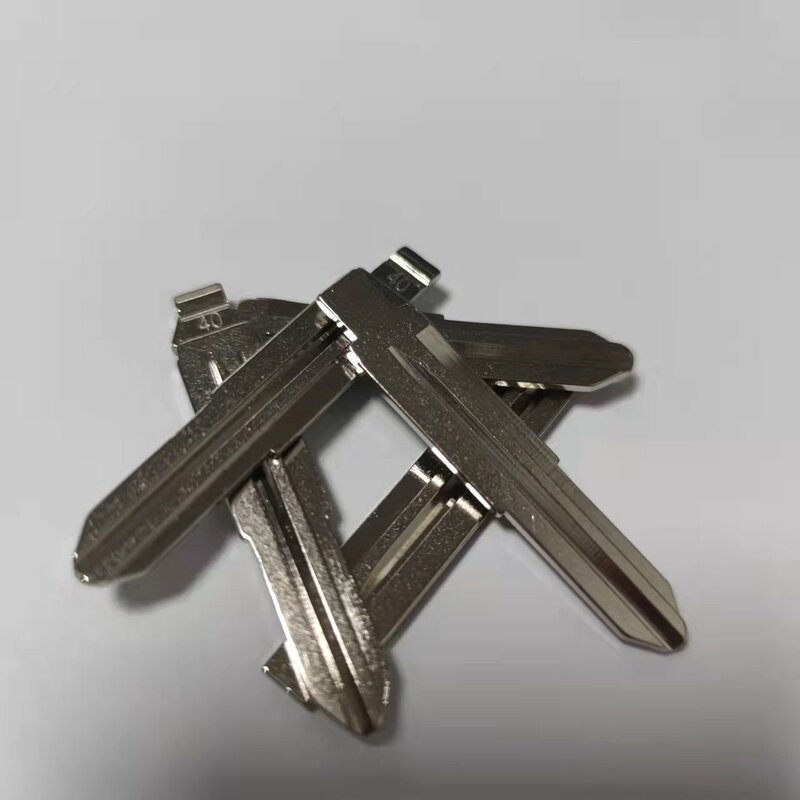 10pcs 40 # dw05 Schlüssel blatt Auto Remote Blank Key Ersatz ungeschnittene Klinge für Chevrolet Epica Klapp schlüssel
